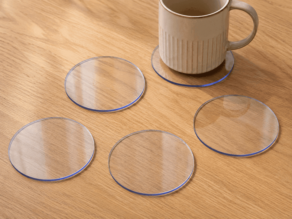 5 Untersetzer Ø10 cm — gratis dazu