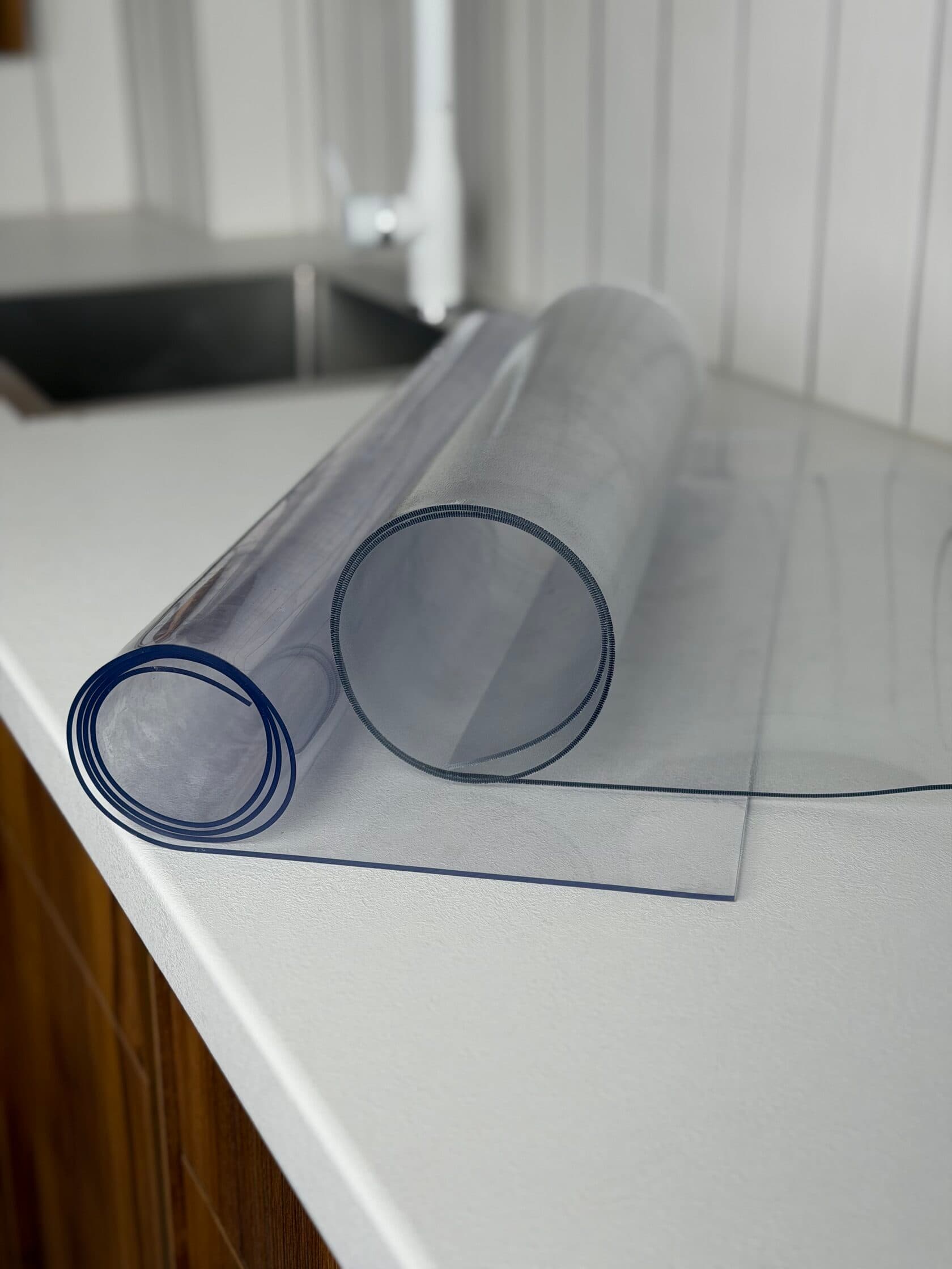 Weiches Glas glänzend vs. matt — dieselbe Matte, andere Ausführung